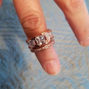 Victoria weick  rose over sterling set